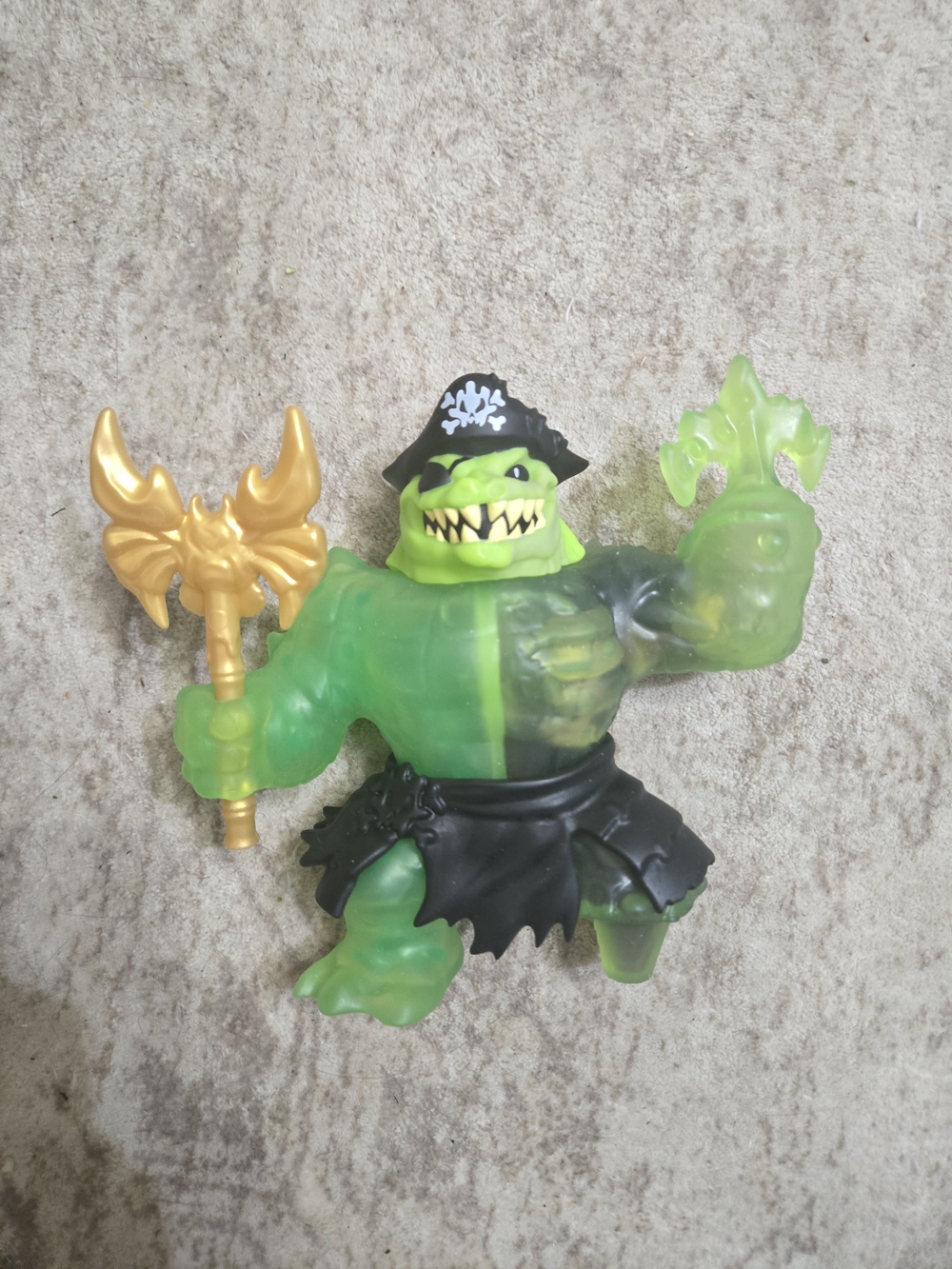HEROES Of Goo Jit Zu Ultra Rare CURSED Goo Sea ROCK JAW
